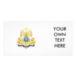 Cambodia Coat of Arms Photo Card