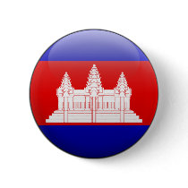 Cambodia Flag Button