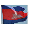 cambodia flag cards