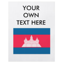 Cambodia Flag flyers by flagshirts Cambodia Flag flyers