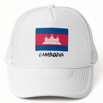 Cambodia Flag hats