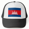 Cambodia Flag Hat