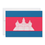 Cambodia Flag Personalized Announcements