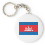 Cambodia Flag Key Chain