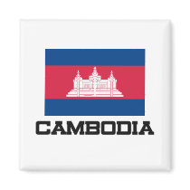 Cambodia Flag magnets by tshirtshirts Cambodia Flag magnets