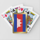 Cambodia Flag Playing Cards playing cards