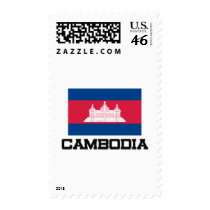 Cambodia Flag postage by tshirtshirts Cambodia Flag postage