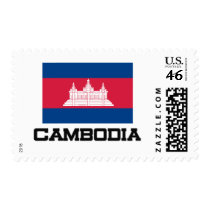 Cambodia Flag postage by tshirtshirts Cambodia Flag postage