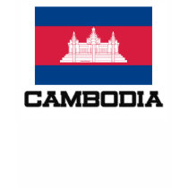 Cambodia Flag t-shirts by tshirtshirts Cambodia Flag t-shirts