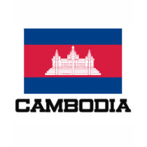 Cambodia Flag t-shirts