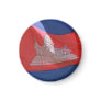 cambodia flag waving fridge magnets