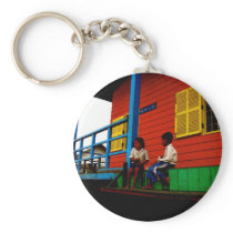 Cambodia floating village keychains