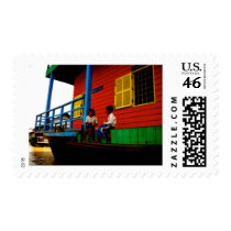 Cambodia floating village postage by hungheb Cambodia floating village postage