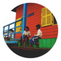 Cambodia floating village stickers by hungheb Cambodia floating village stickers