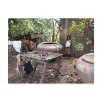 Cambodia Girl Postcards