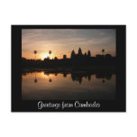 cambodia greetings postcard
