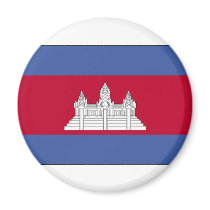 cambodia-large-flag magnets by VanityBarn cambodia-large-flag magnets