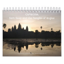 CAMBODIA: Siem Reap and the Temple... - Customized calendars