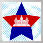 Cambodia Star Posters