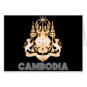 Cambodian Emblem cards
