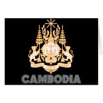 Cambodian Emblem cards by FlagStore Cambodian Emblem cards