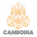 Cambodian Emblem t-shirts
