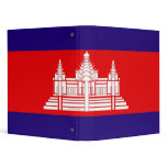 Cambodian Flag Binder
