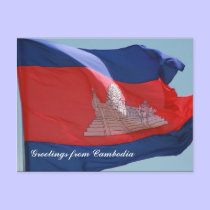 cambodian flag postcards by cardart cambodian flag postcards
