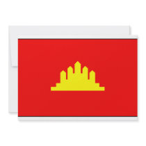 Cambodian Flag T-shirts and Gifts invitations by flagshirts Cambodian Flag T-shirts and Gifts invitations