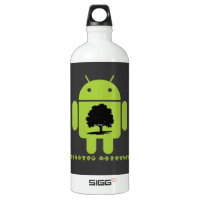 Cambrian Explosion (Oak Tree On Bug Droid) SIGG Traveler 1.0L Water Bottle