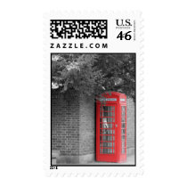Cambridge Callbox Postage Stamp by james_orear2 Cambridge Callbox Postage Stamp