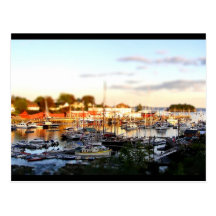 Camden Harbor-tiltshift Post Cards