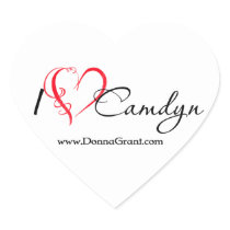 Camdyn Heart Stickers