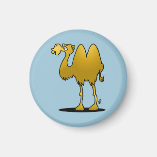 Camel 1 Inch Round Magnet