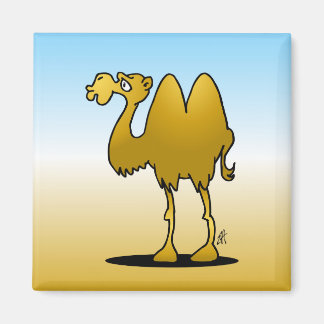 Camel 2 Inch Square Magnet