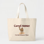 Camel Addict Tote Bag
