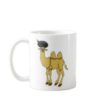 camel afro double Mug by sixteenthkid camel afro double Mug