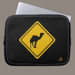 camel australian road sign laptop sleeves