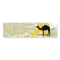 Camel Bumper Sticker