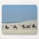 Camel caravan crossing the Sahara mousepads