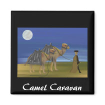Camel Caravan magnets by Coconutzoo Camel Caravan magnets