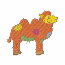 Camel embroidered shirts