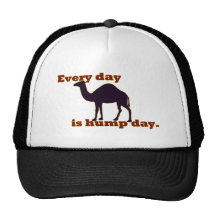 Camel "Every Day is Hump Day" Mesh Hats