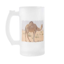 Camel for Arabs Frosted Beer Mug