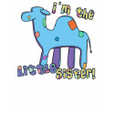 Camel I'm the Little Sister Dark T Shirt