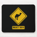camel road sign mousepads