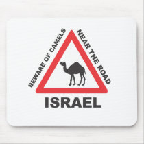 Camel Sign in Israel Mouse Pad