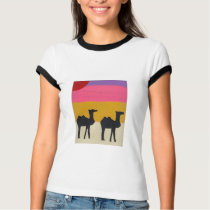 Camel strut t-shirts
