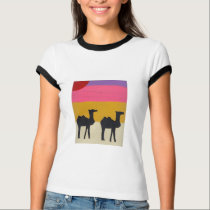 Camel strut t-shirts