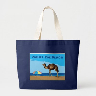 Camel Toe Beach Sand surf and beach umbrella Low tide